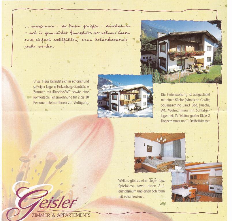 Appartement Geisler ฟิงเคนแบร์ก ภายนอก รูปภาพ